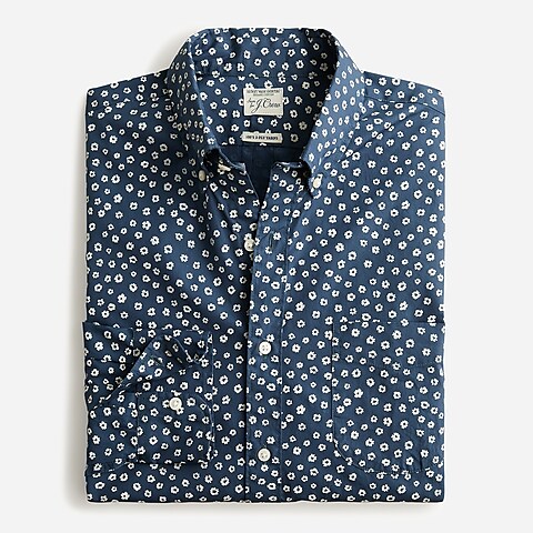 mens Secret Wash organic cotton poplin shirt