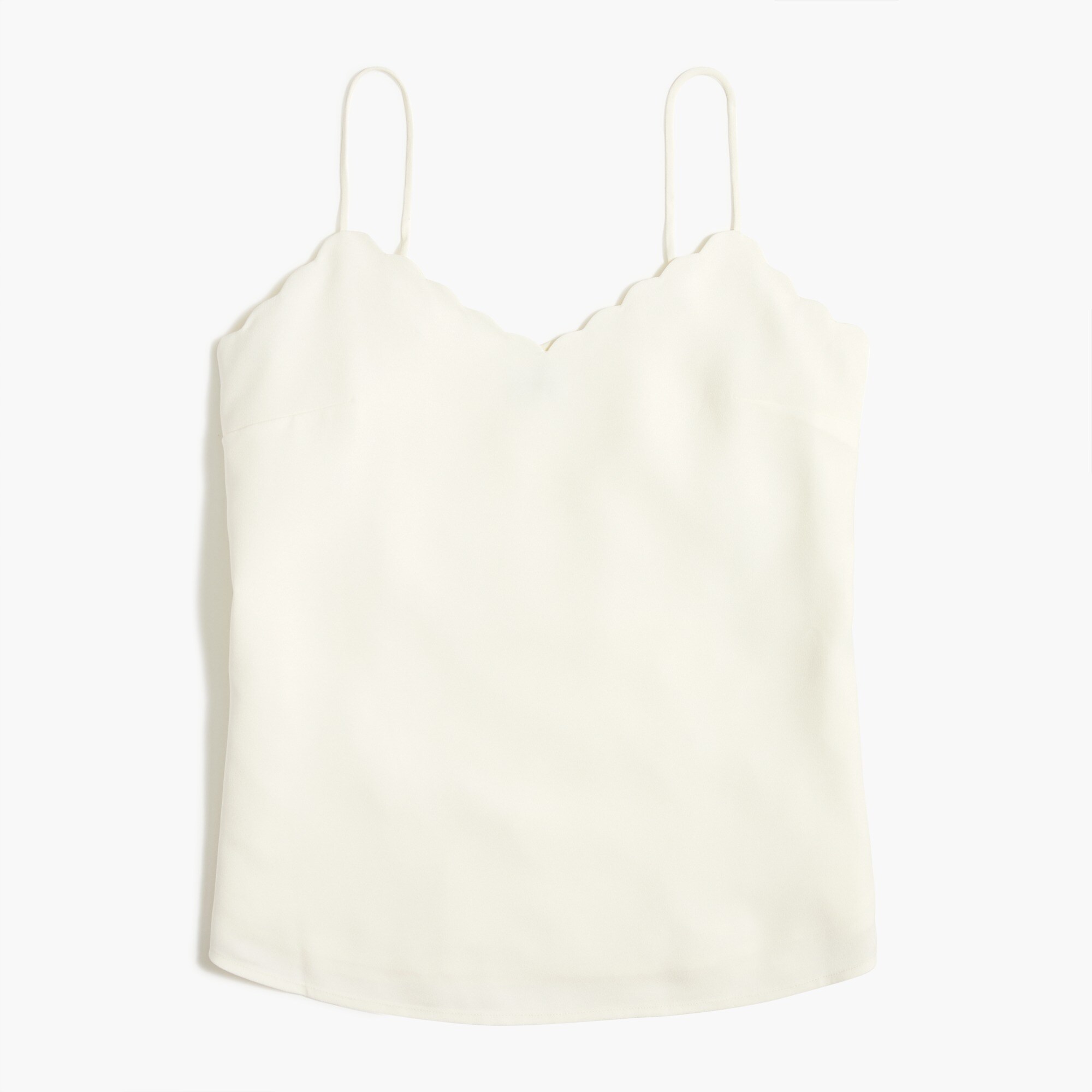  Scalloped cami top