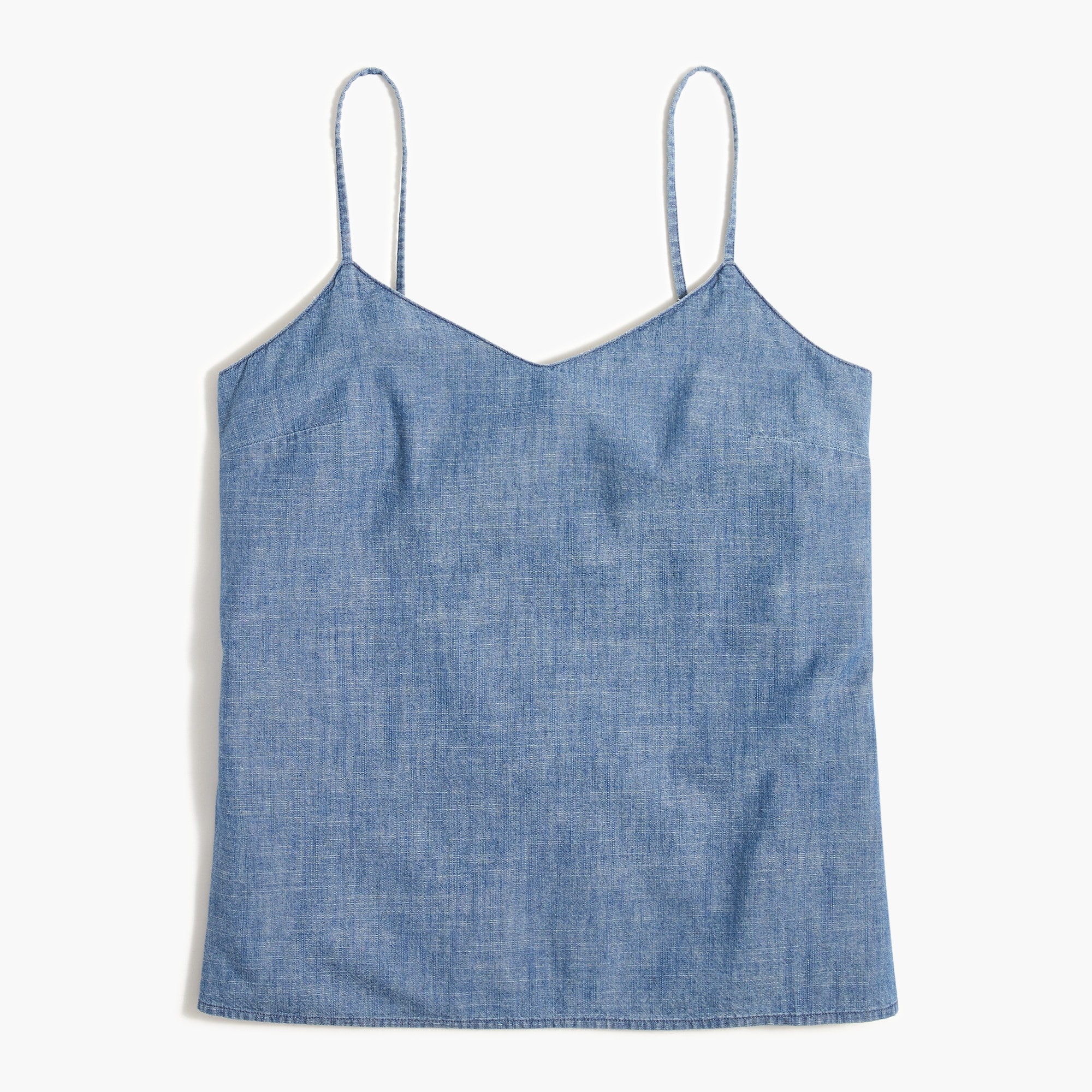 chambray cami top for women