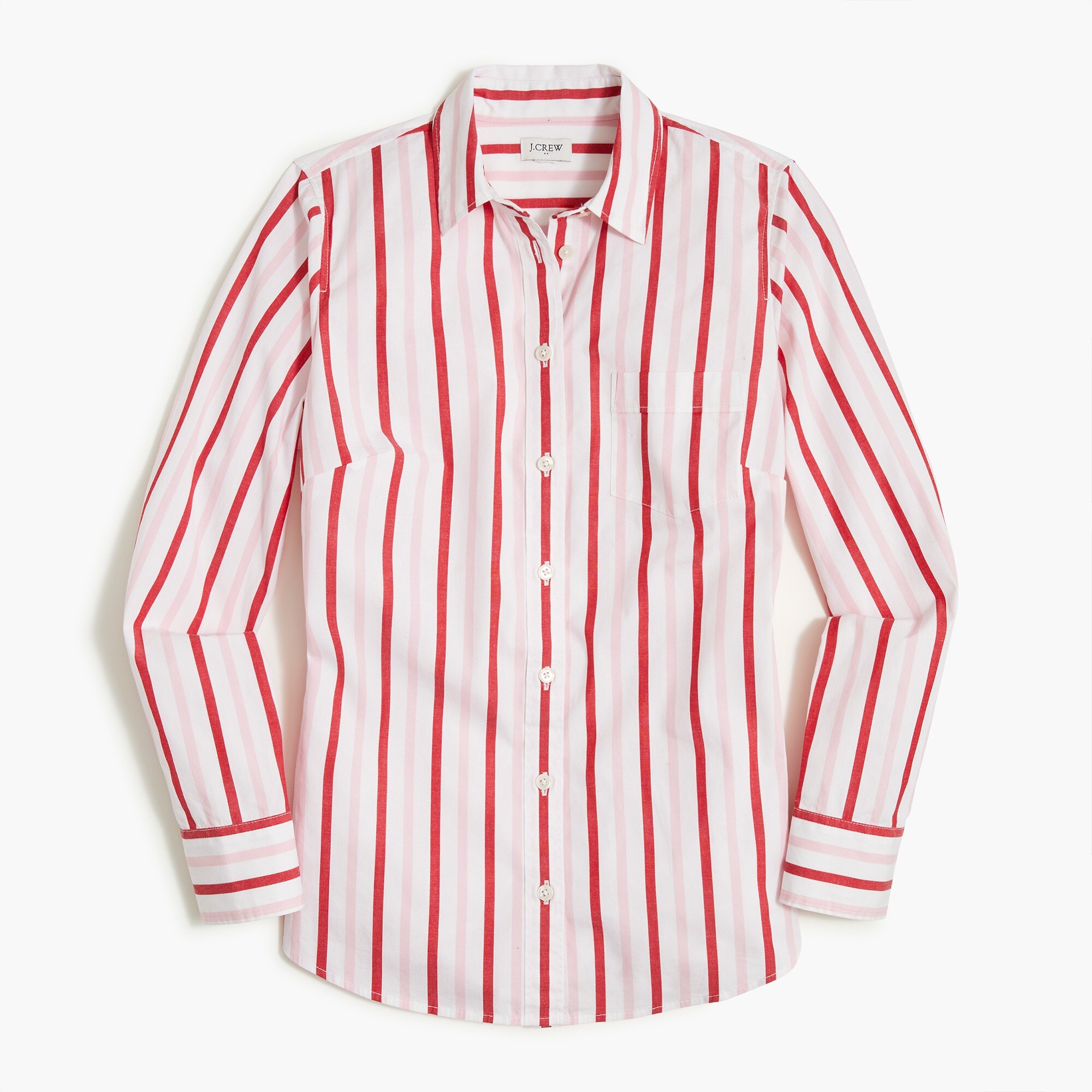 Lightweight cotton-blend shirt in signature fit