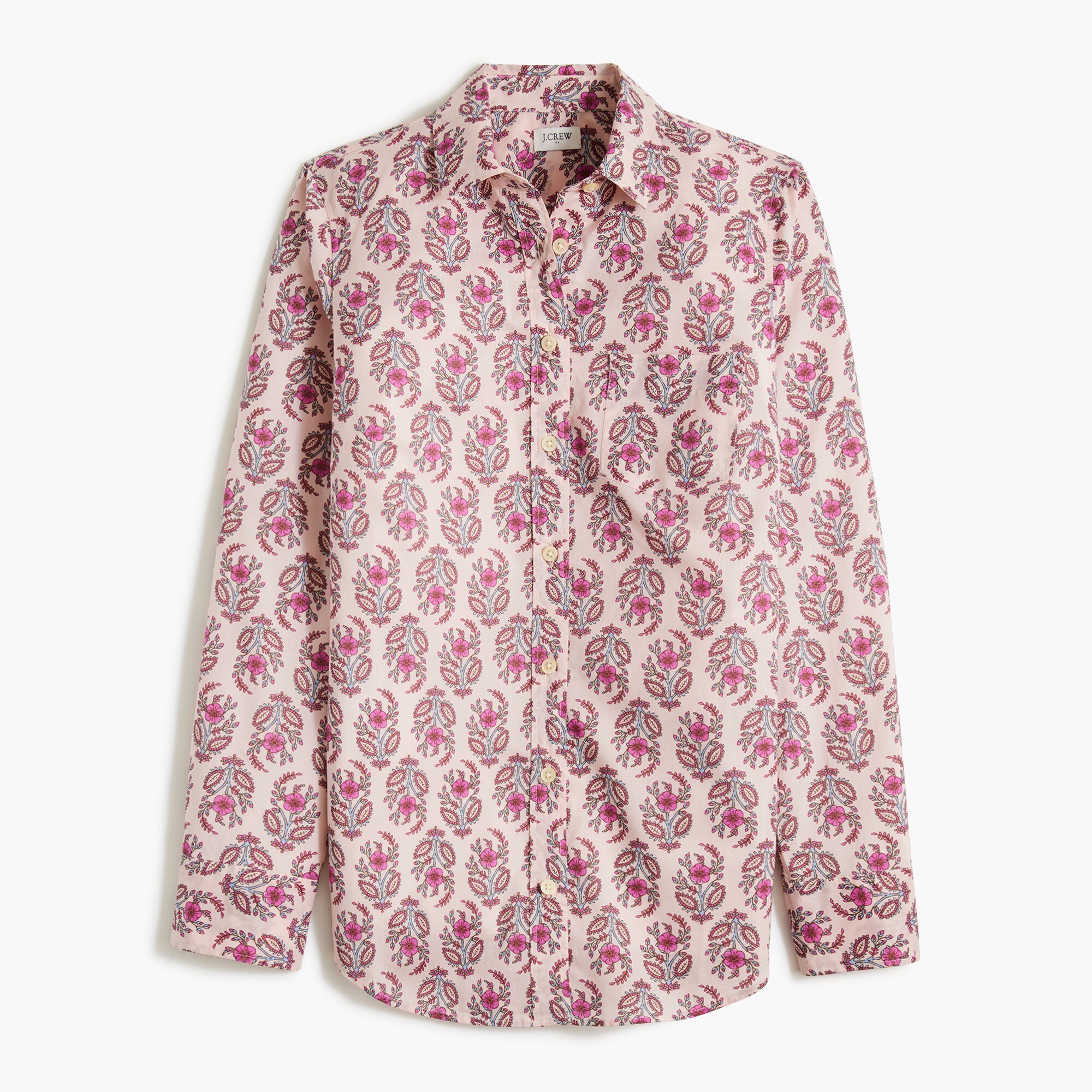  Petite cotton poplin shirt in signature fit