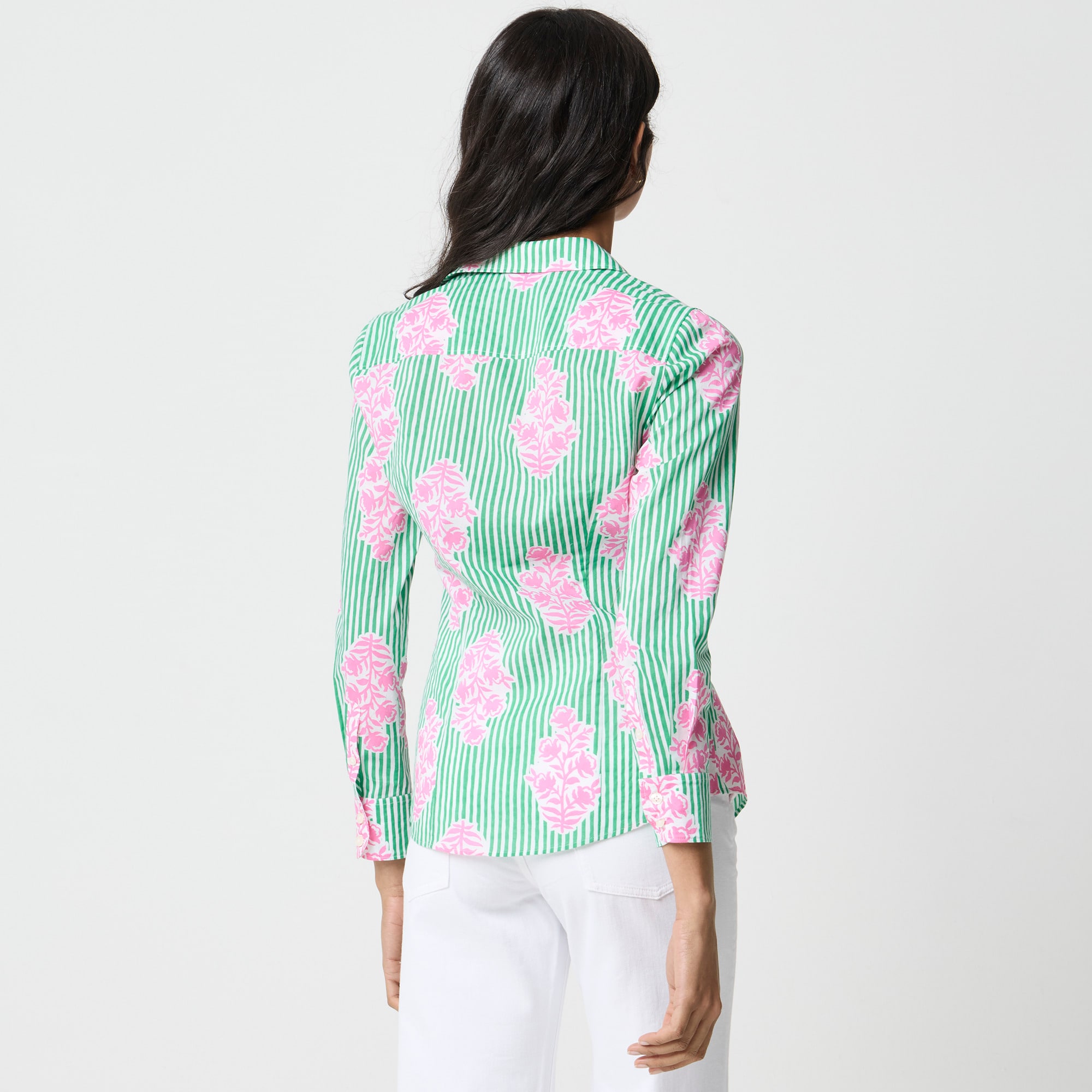 Lightweight cotton shirt in signature fit