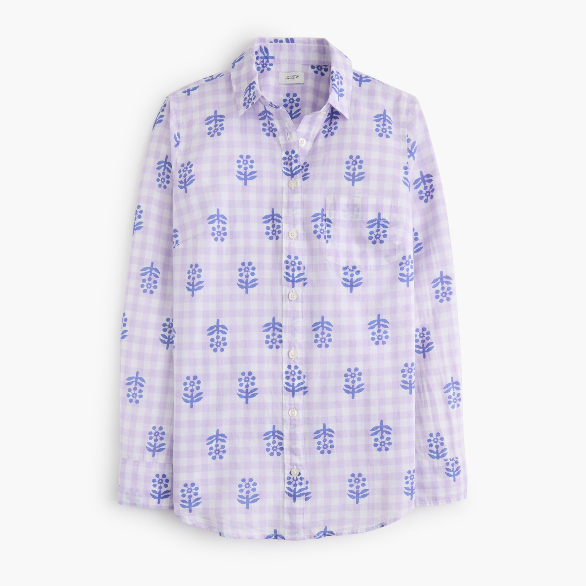 Lightweight cotton shirt in signature fit