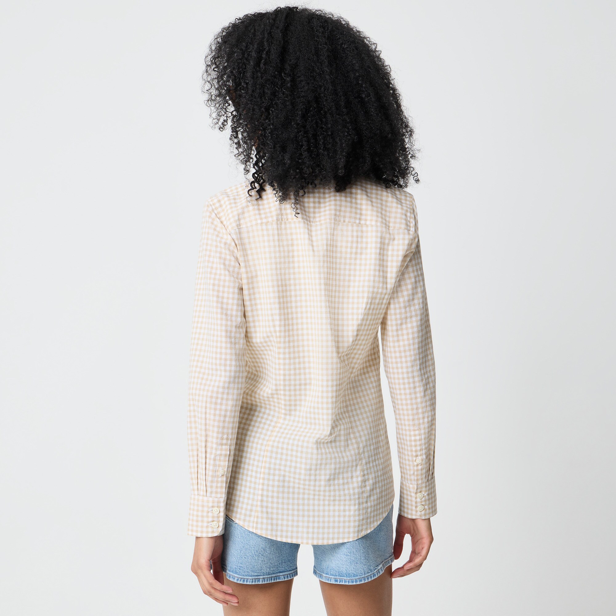Lightweight cotton shirt in signature fit