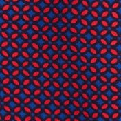 V-neck ruffle top ANTIQUE NAVY GERANIUM v-neck ruffle top for women