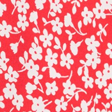 Printed scalloped cami top GERANIUM IVORY printed scalloped cami top for women