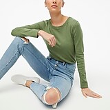 Petite 10" high-rise skinny jean in all-day stretch