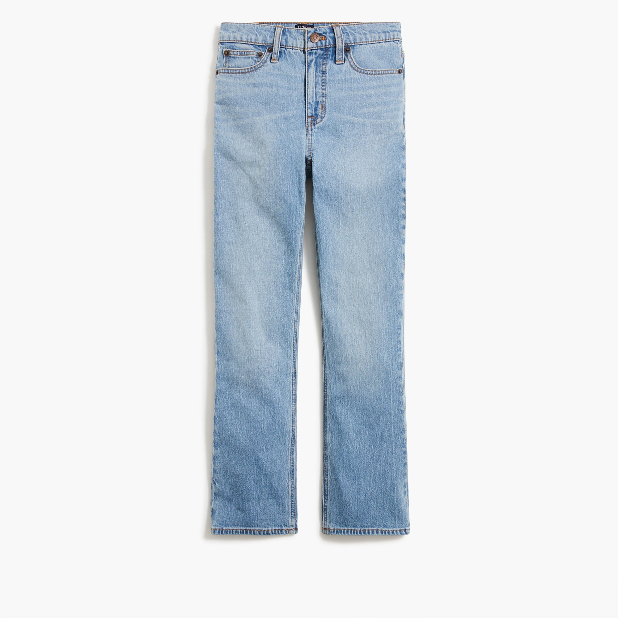 Flare crop jean in all-day stretch