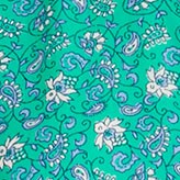 Printed cotton mini shirtdress MODERN CLOVER factory: printed cotton mini shirtdress for women