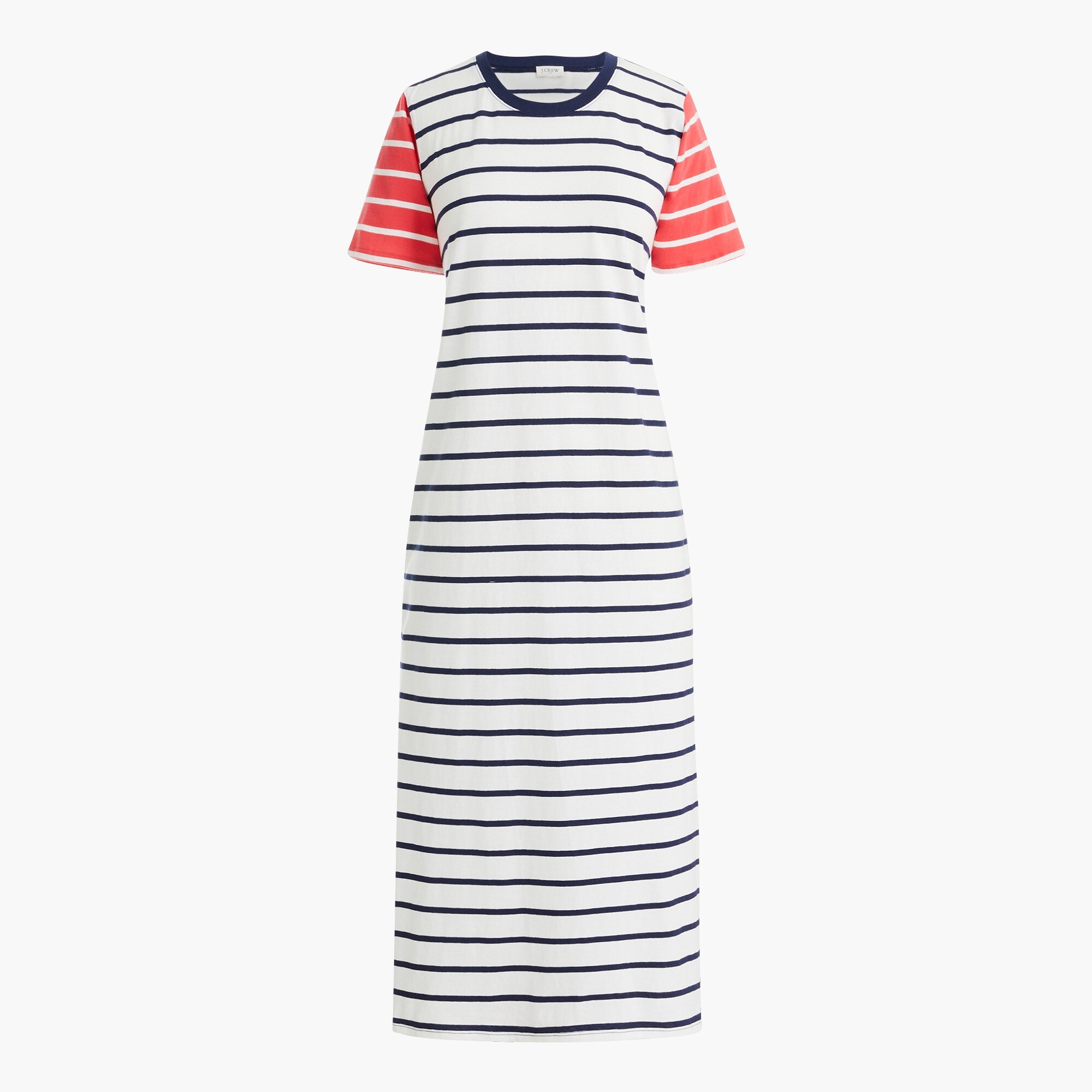 midi t-shirt dress for women