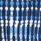 Cotton tie-waist tiered midi dress ANTIQUE NAVY WHITE factory: cotton tie-waist tiered midi dress for women