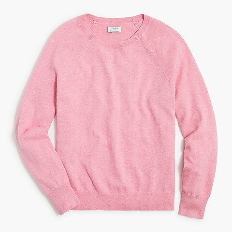 womens Cotton-cashmere raglan crewneck sweater