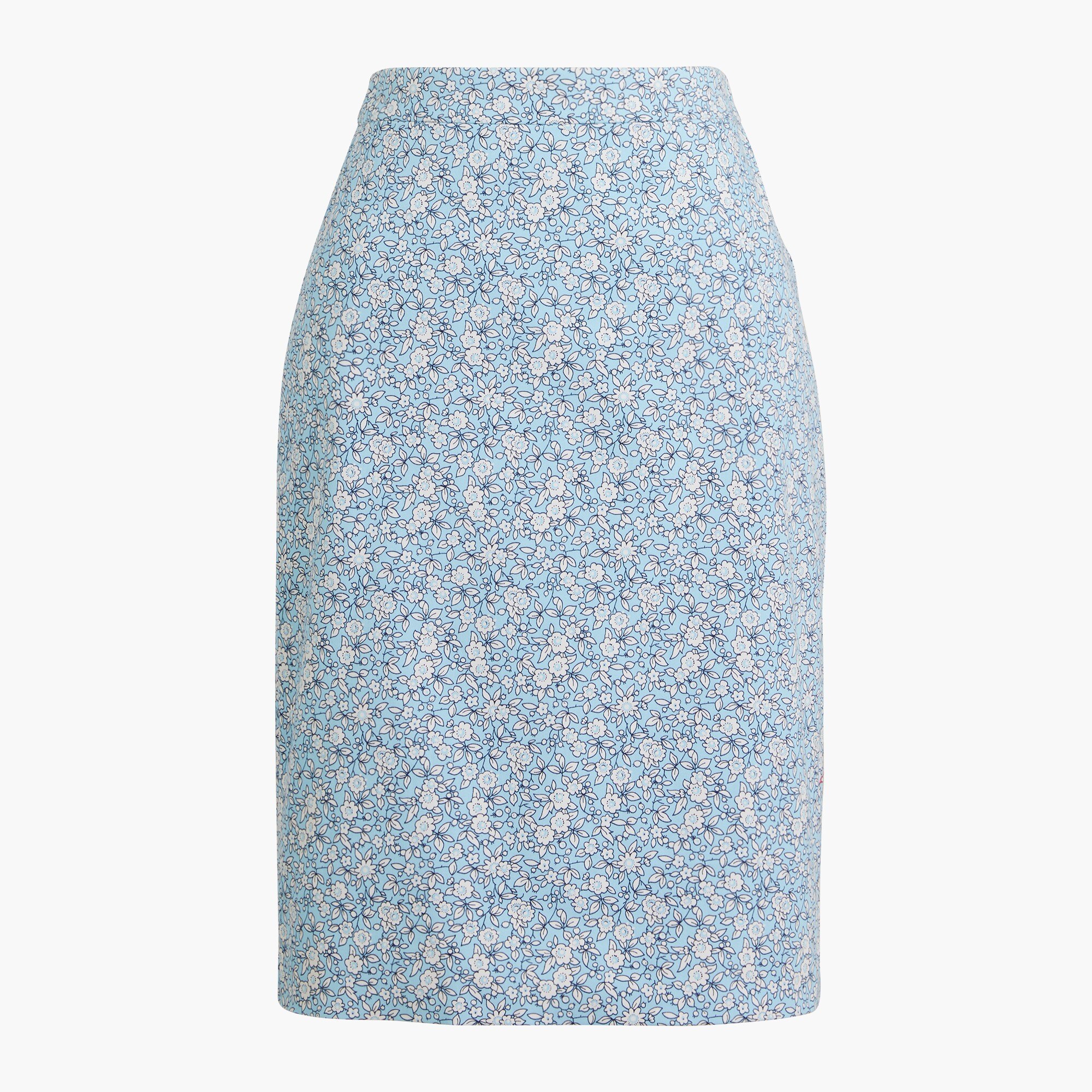 printed pencil skirt for women