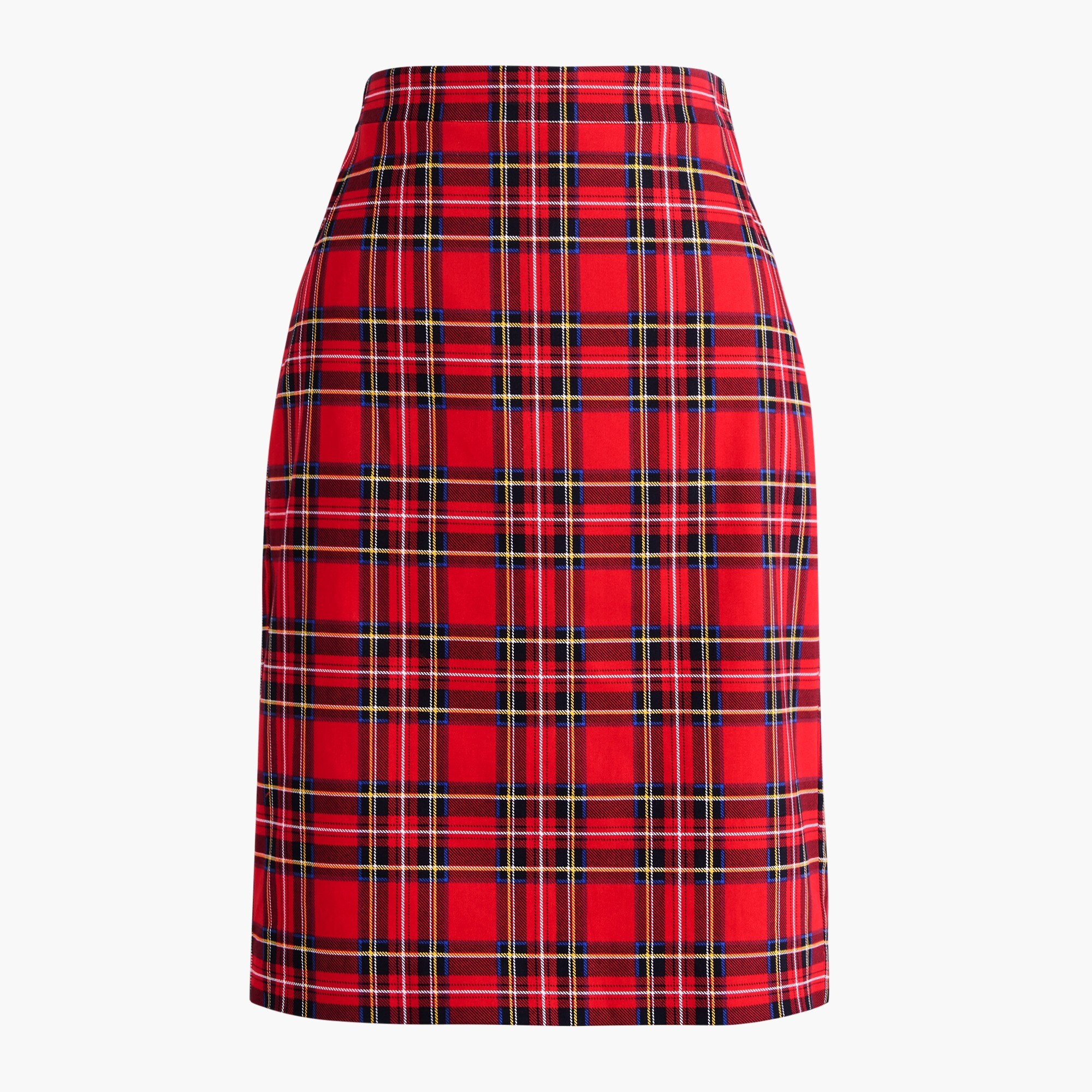  Petite sateen pencil skirt