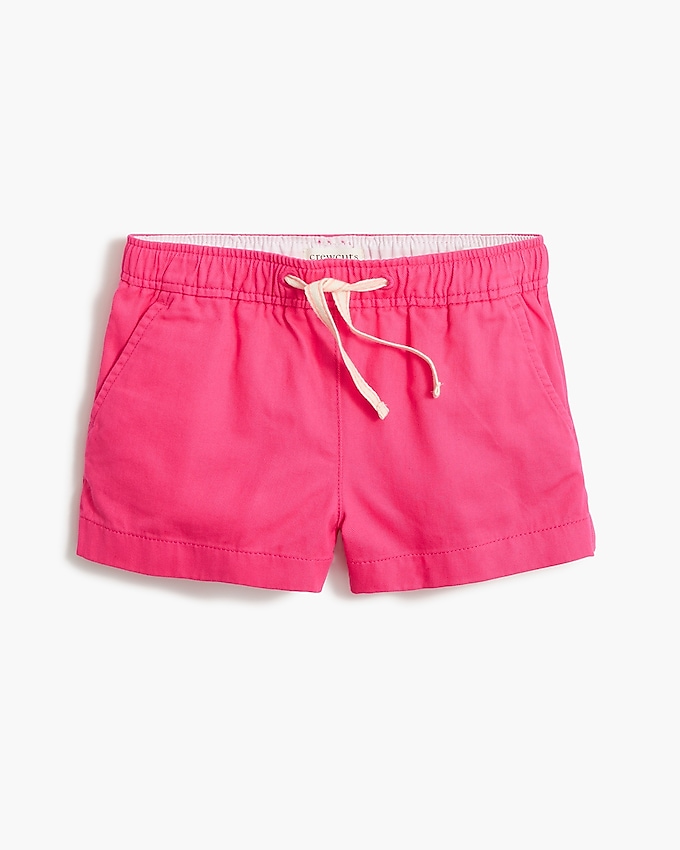 factory: girls&apos; pull-on short for girls, right side, view zoomed