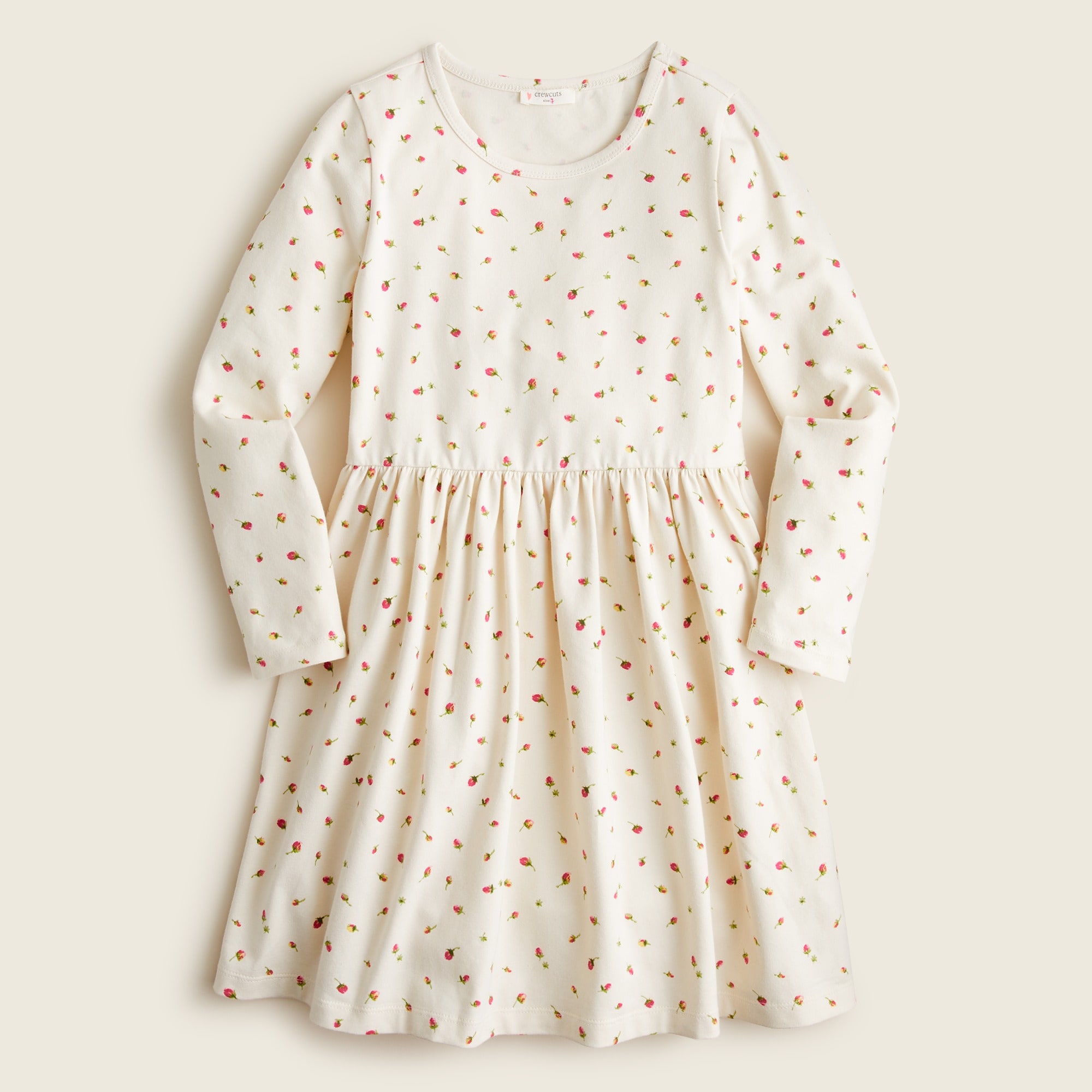 Girls' Long-sleeve Skater Dress For Girls | J.Crew