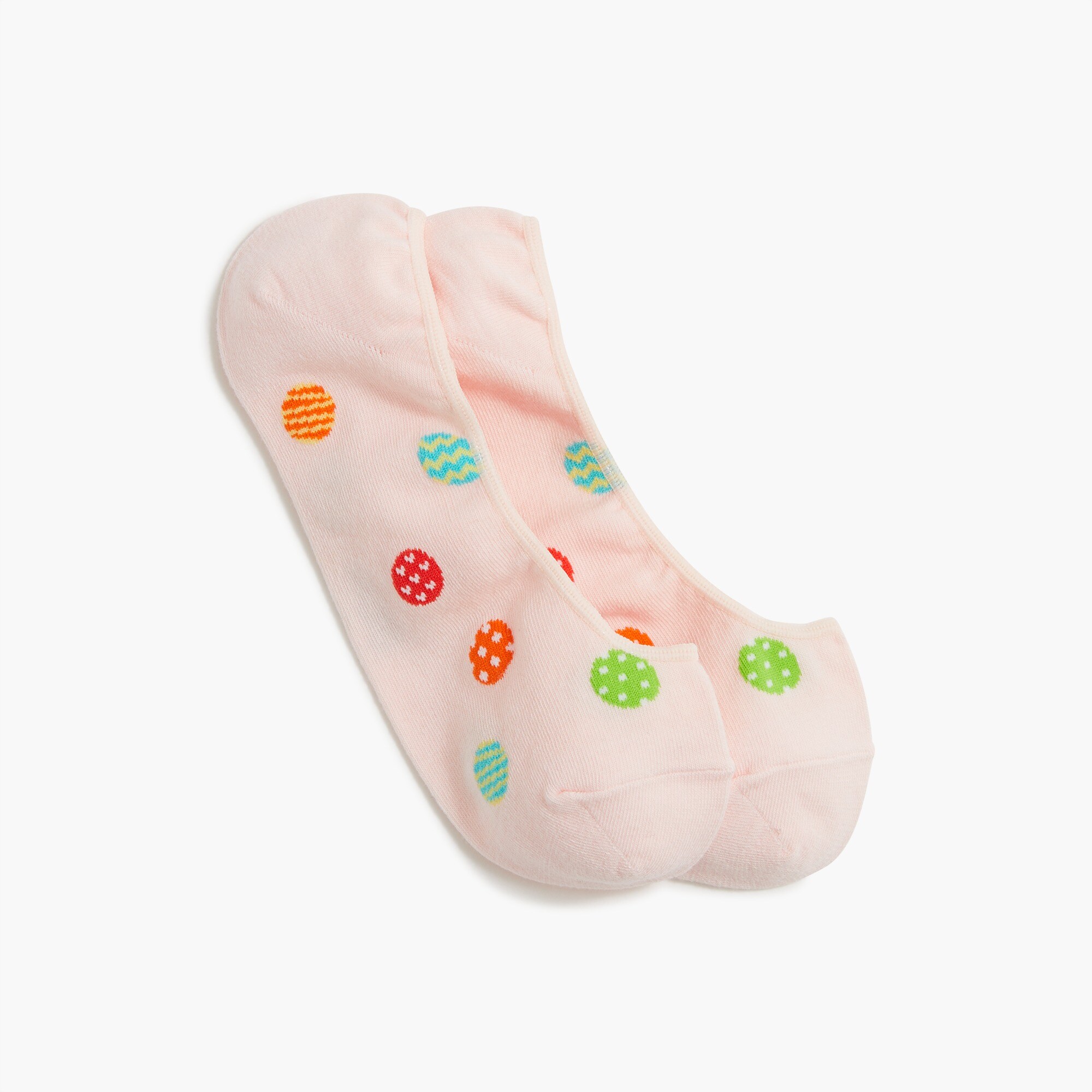Easter egg no-show socks