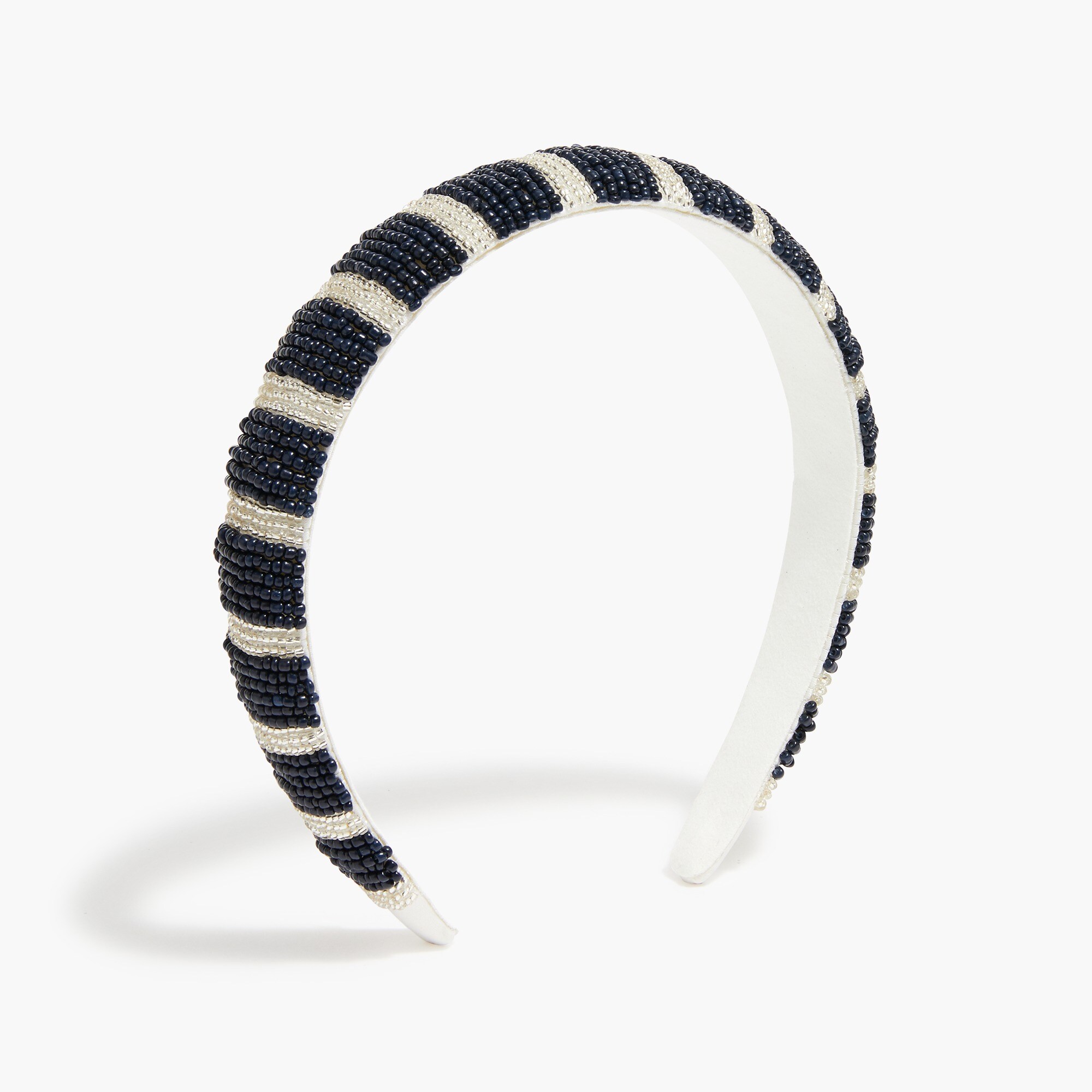 Beaded puffy headband