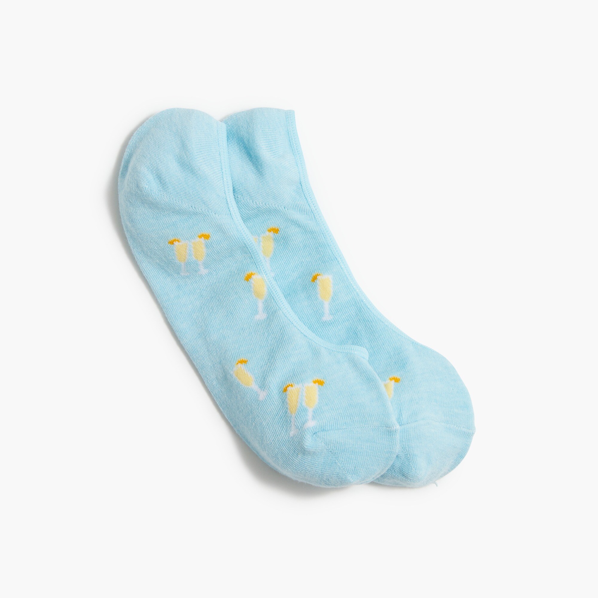 Mimosas no-show socks