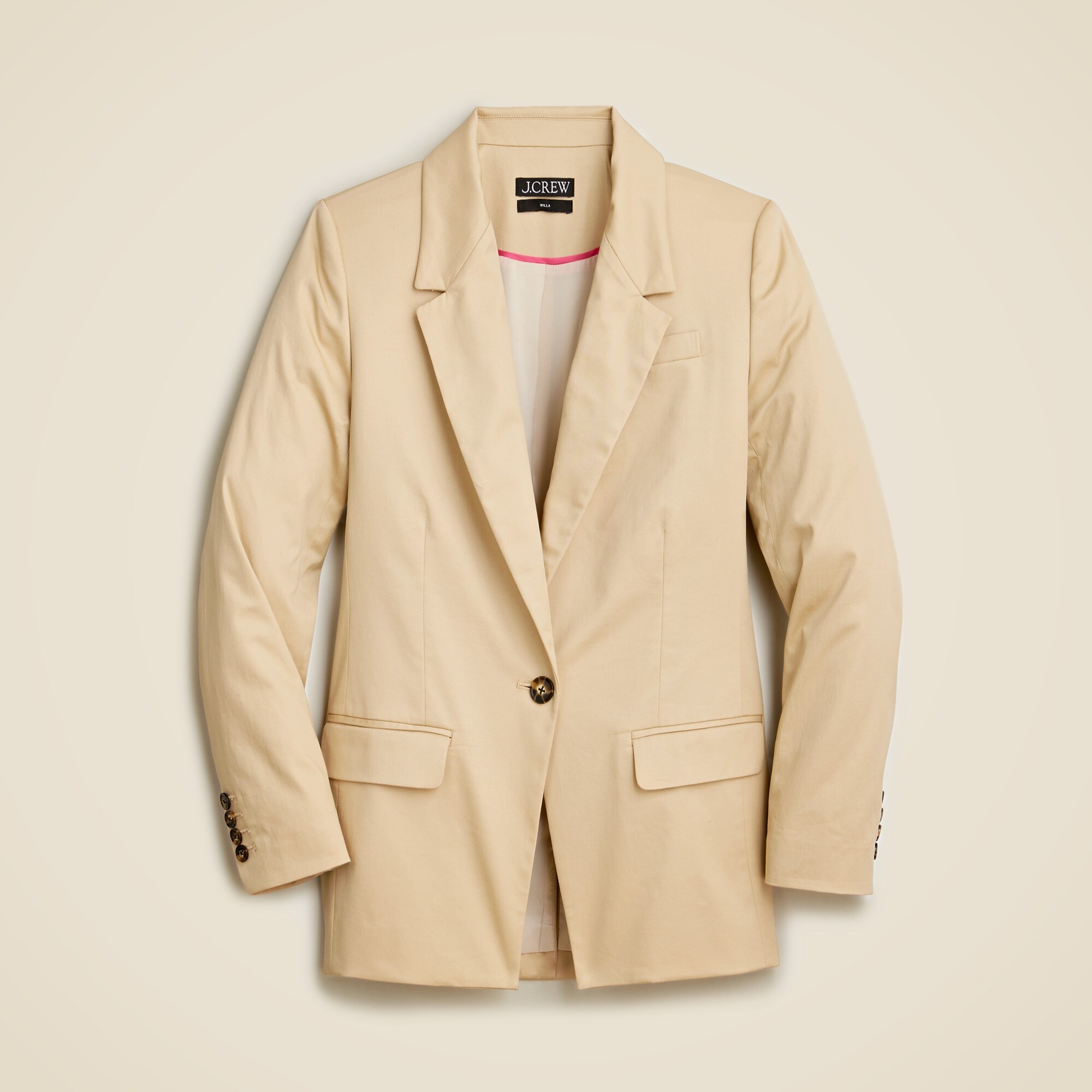 Willa blazer in lightweight chino