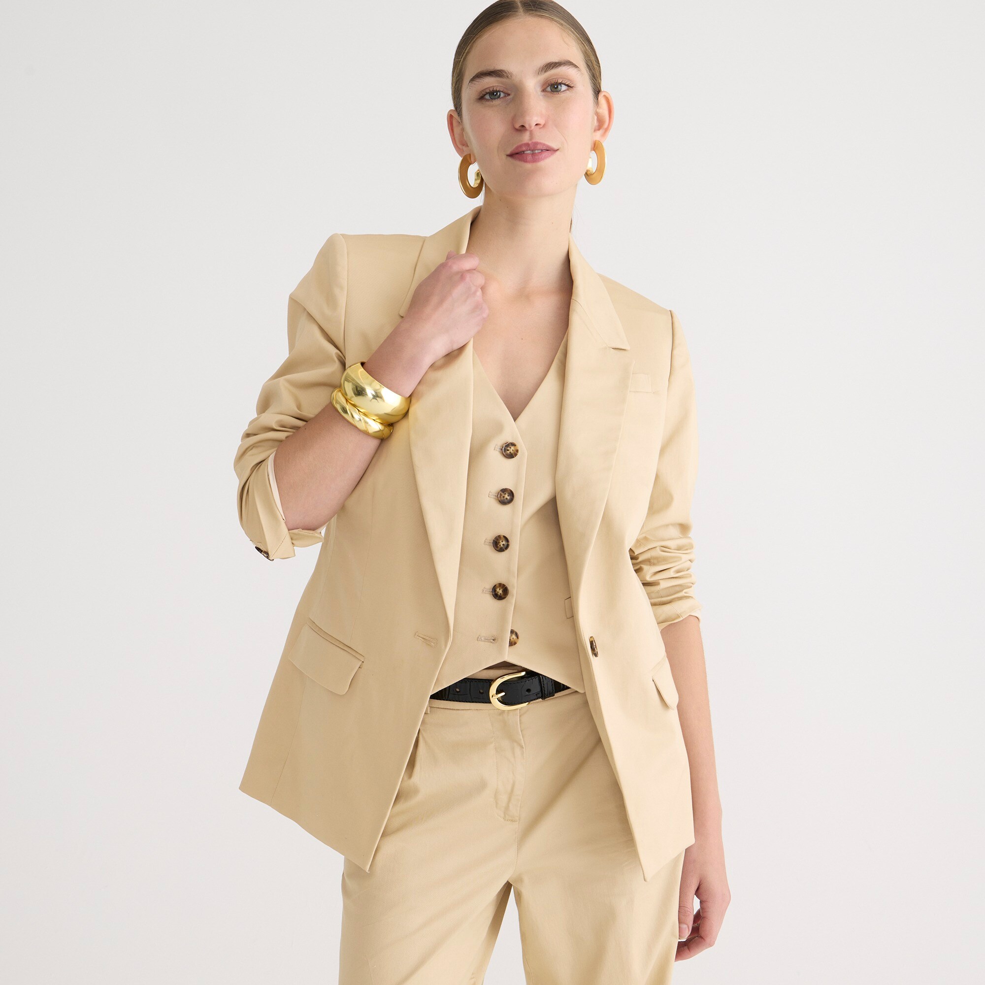 J.Crew: Willa Blazer In Lightweight Chino For Women