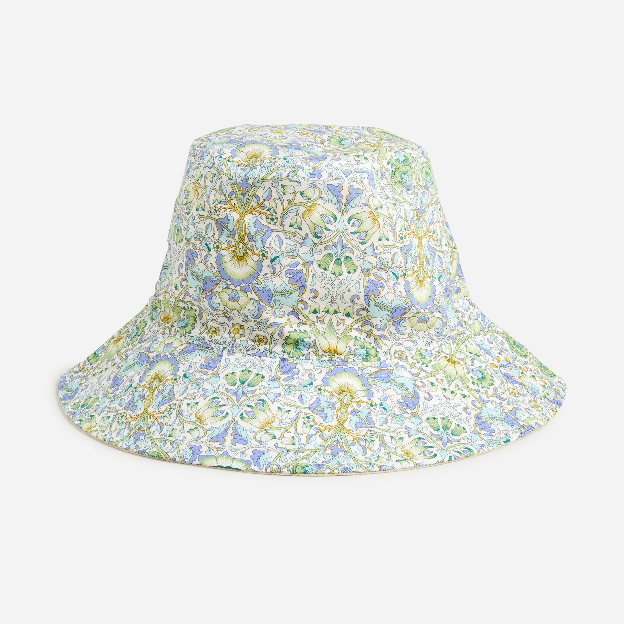 J.Crew: Printed Bucket Hat In Liberty® Fabric For Women