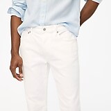 Straight-fit white jean in signature flex