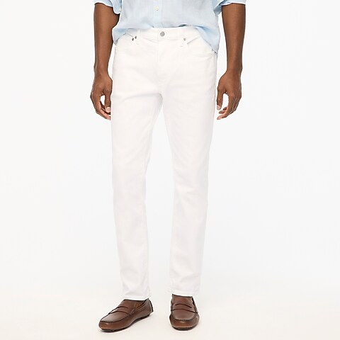 mens Straight-fit white jean in signature flex