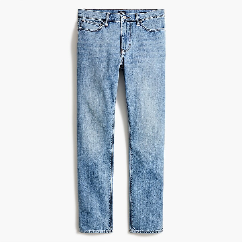 factory: straight-fit jean in vintage flex for men, right side, view zoomed