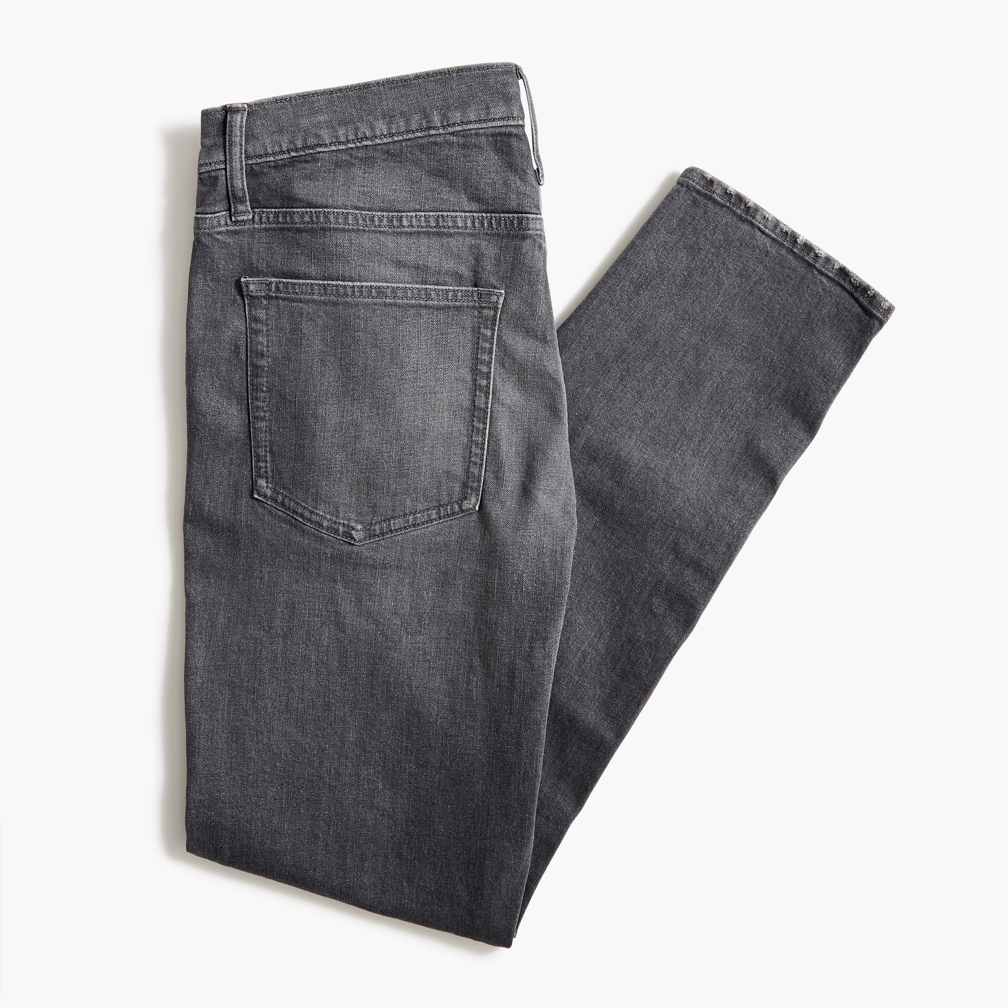 Straight-fit grey jean in signature flex