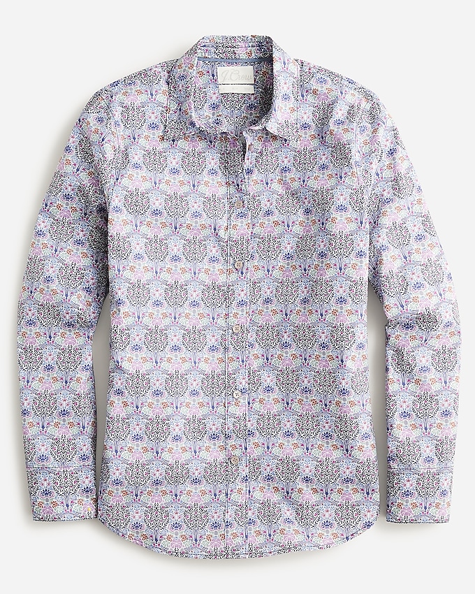 J.Crew: Slim-fit Organic Cotton Shirt In Liberty® Club Nouveau Floral ...