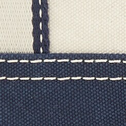 Small Montauk tote with crossbody strap NATURAL/  BLUE j.crew: small montauk tote with crossbody strap for women