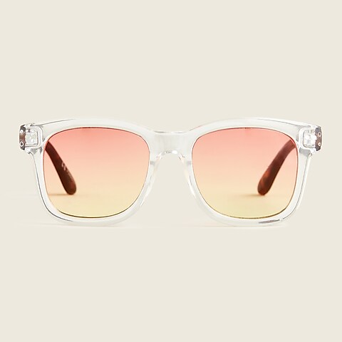 boys Kids' sunglasses with frosted ombré lenses