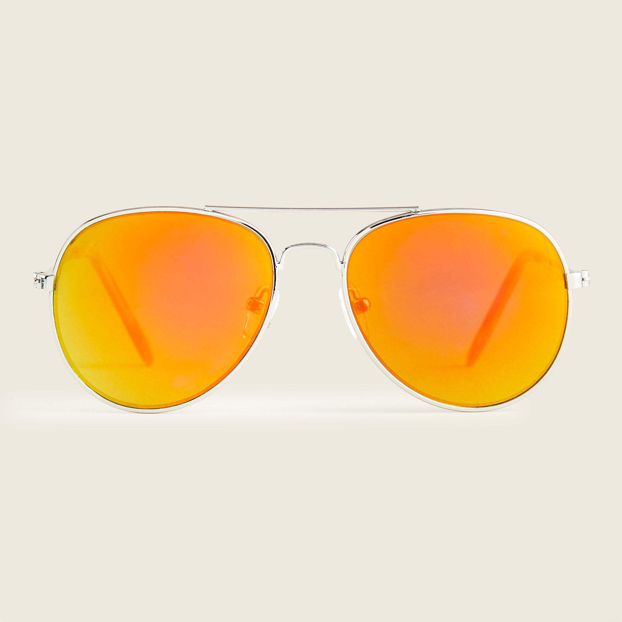 Kids' Aviator Sunglasses With Orange Ombré Lenses For Boys | J.Crew