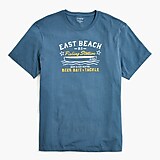 "East beach" graphic tee