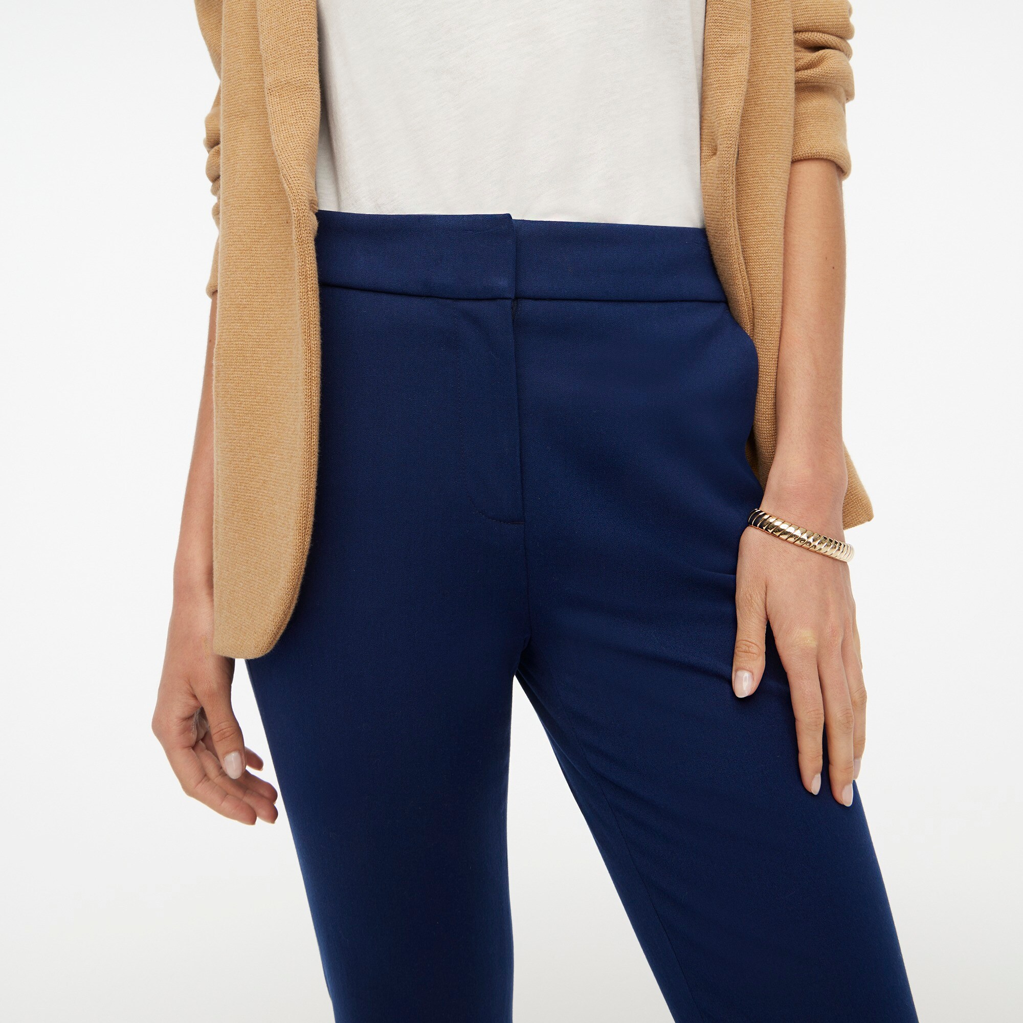 Tall Kelsey cotton-blend flare pant