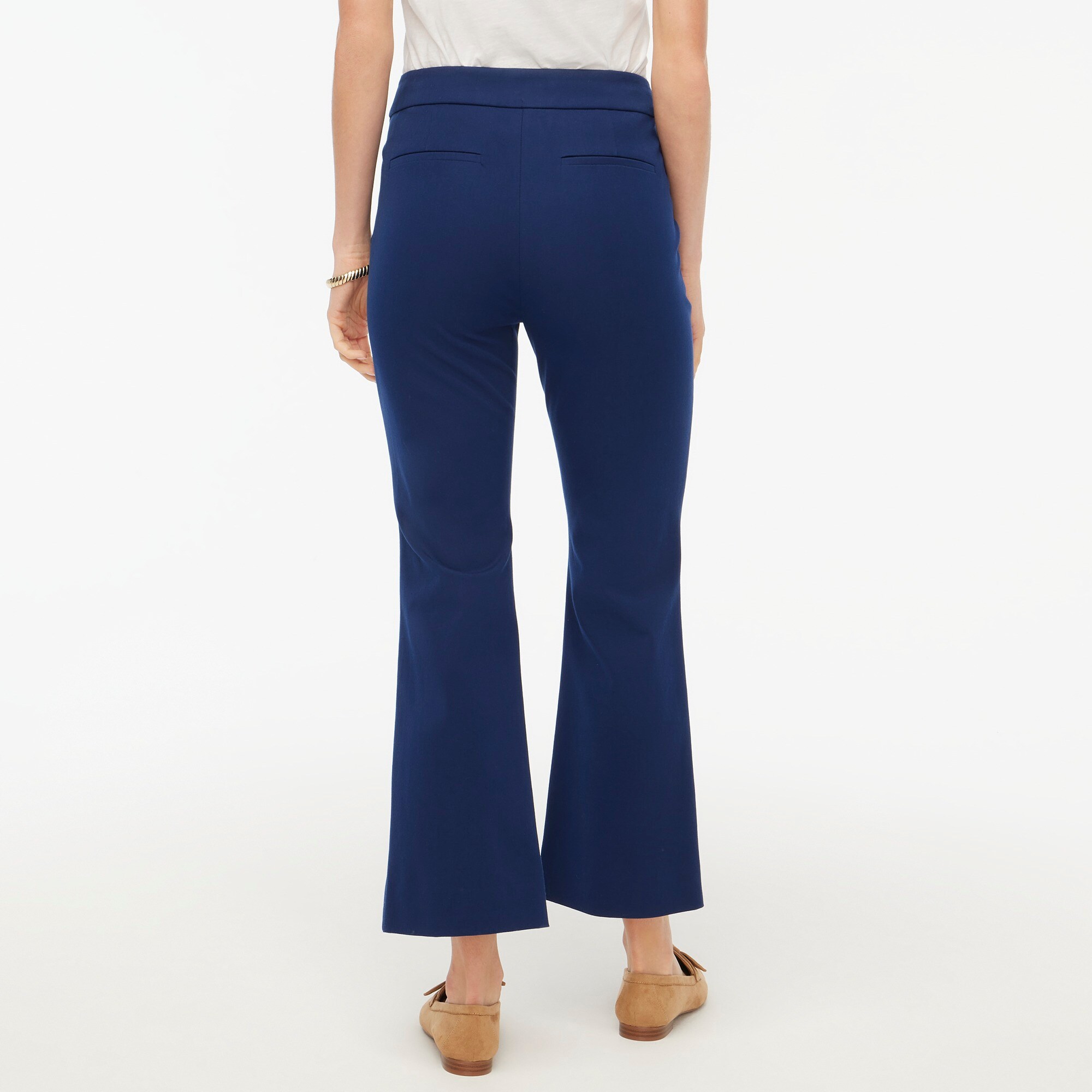 Tall Kelsey cotton-blend flare pant