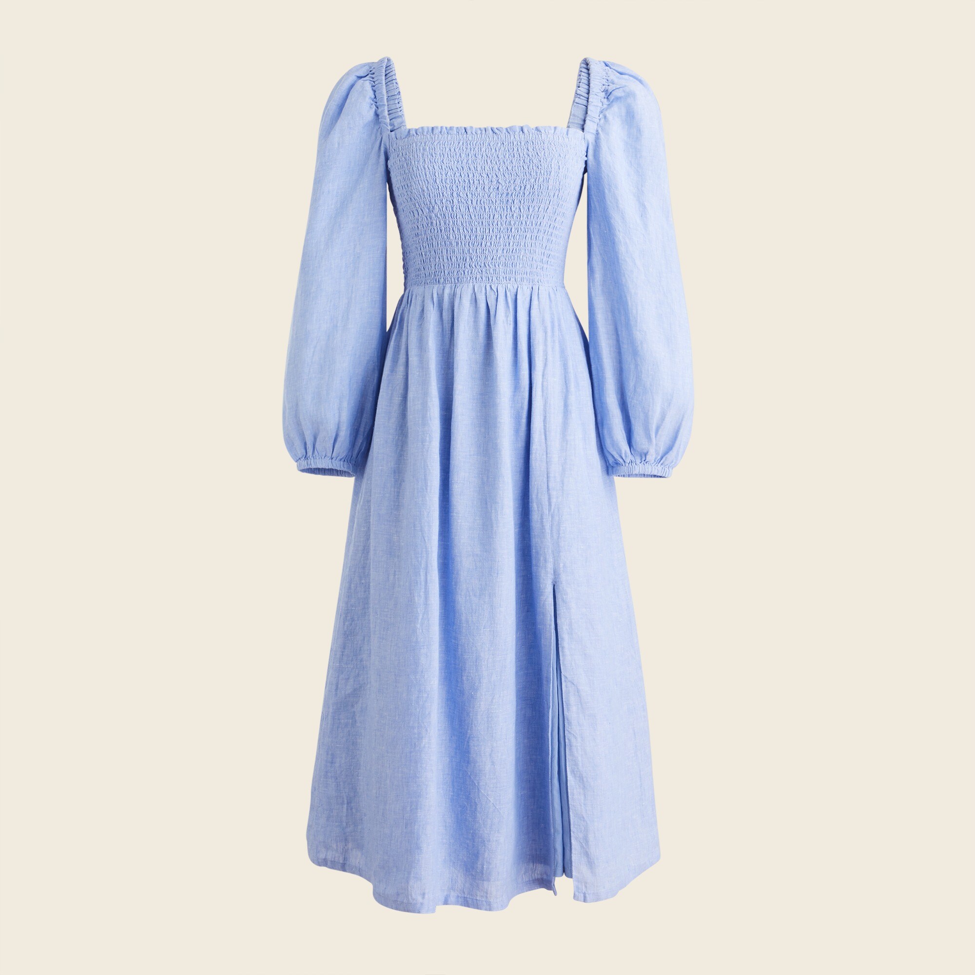 j crew linen dress