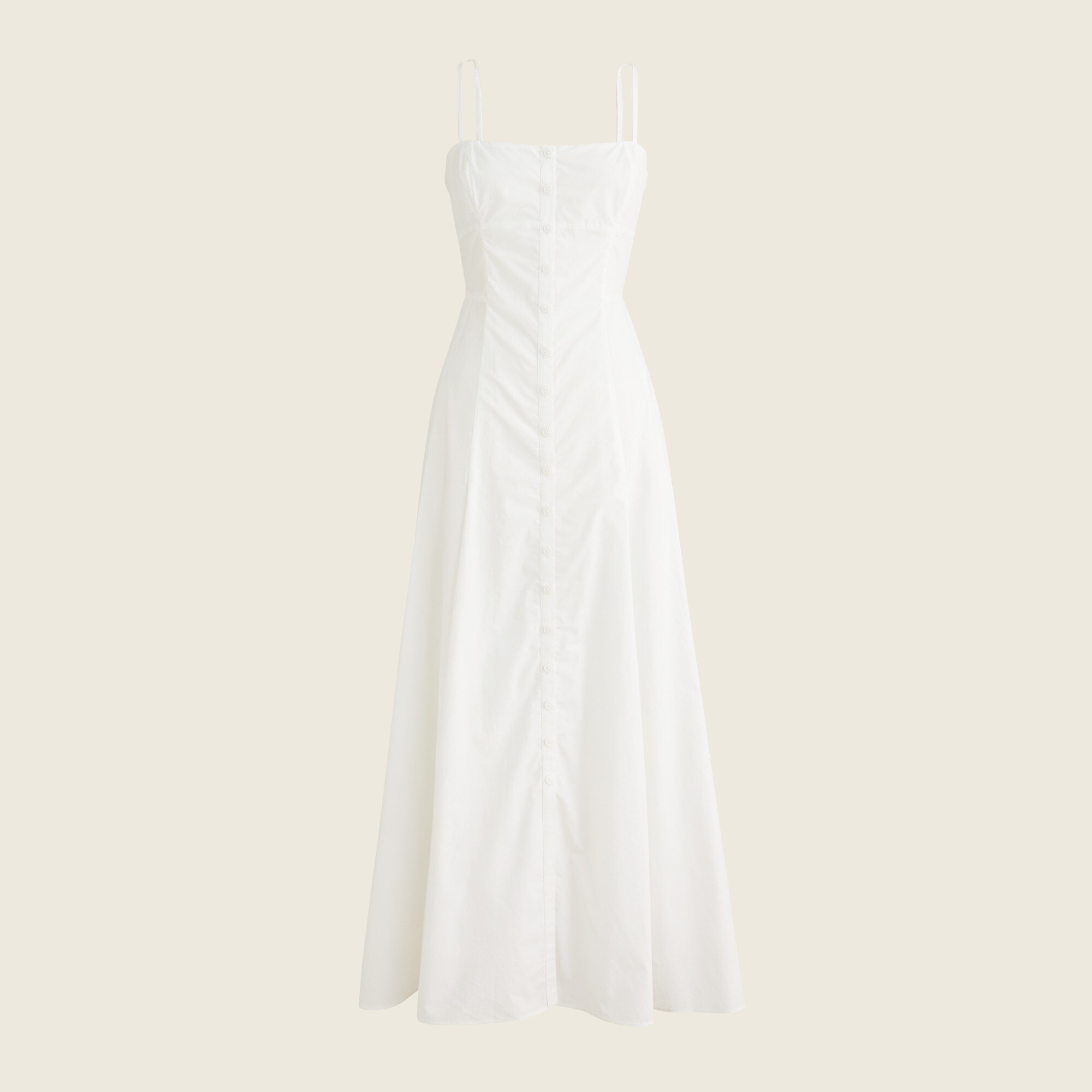 white christmas dresses J.Crew Green Cotton Eyelet Button-Down Dress main image 0