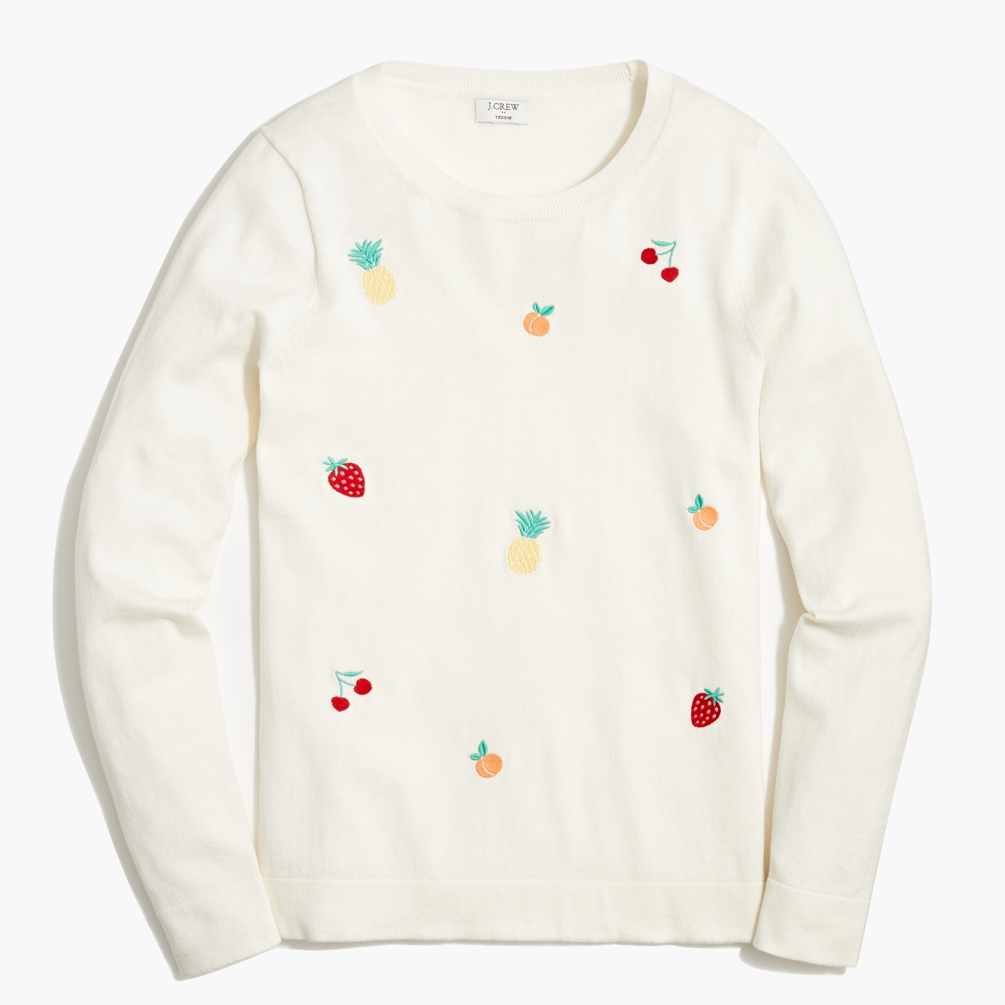 fruit teddie sweater for women