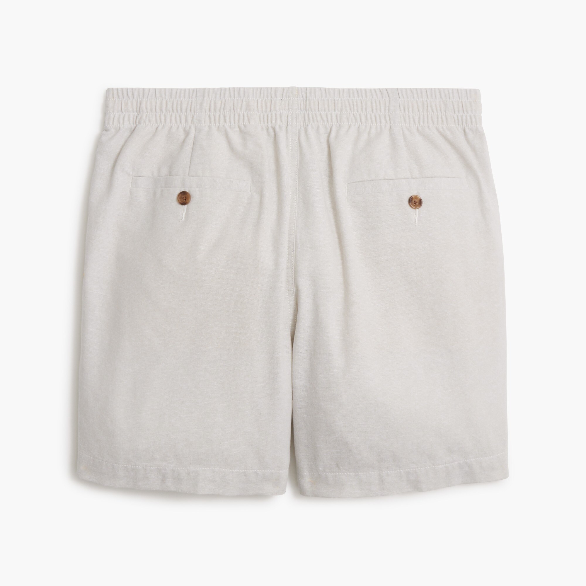 Linen-blend dock short