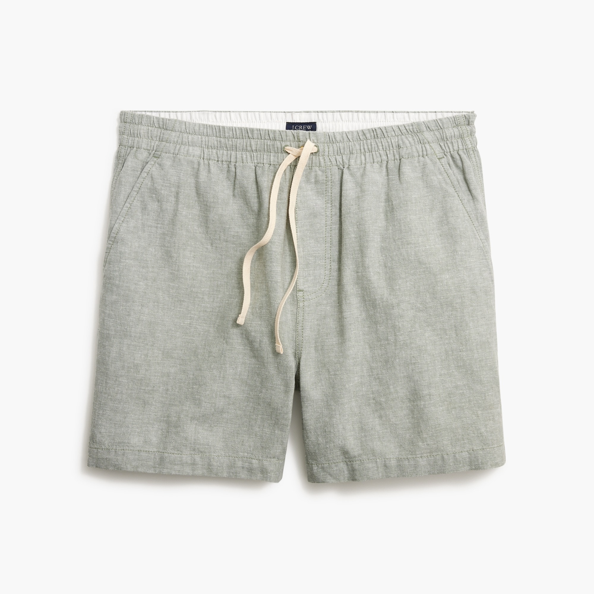 Factory Linen blend Dock Short For Men
