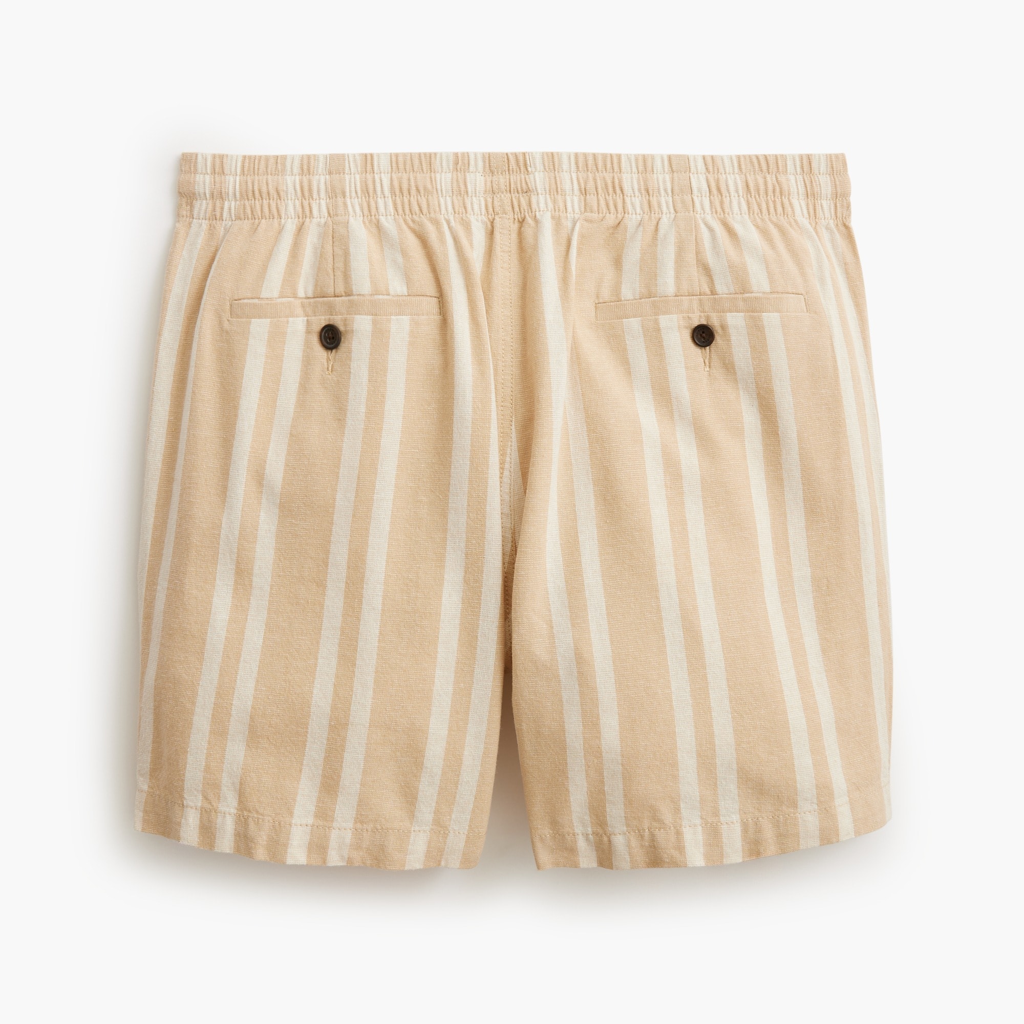 Linen-blend dock short