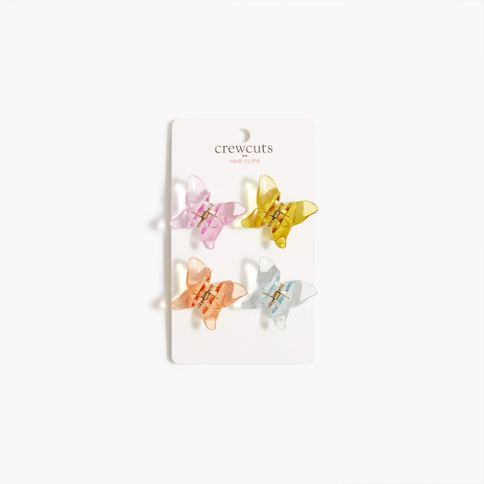 girls' butterfly hair clips set for girls