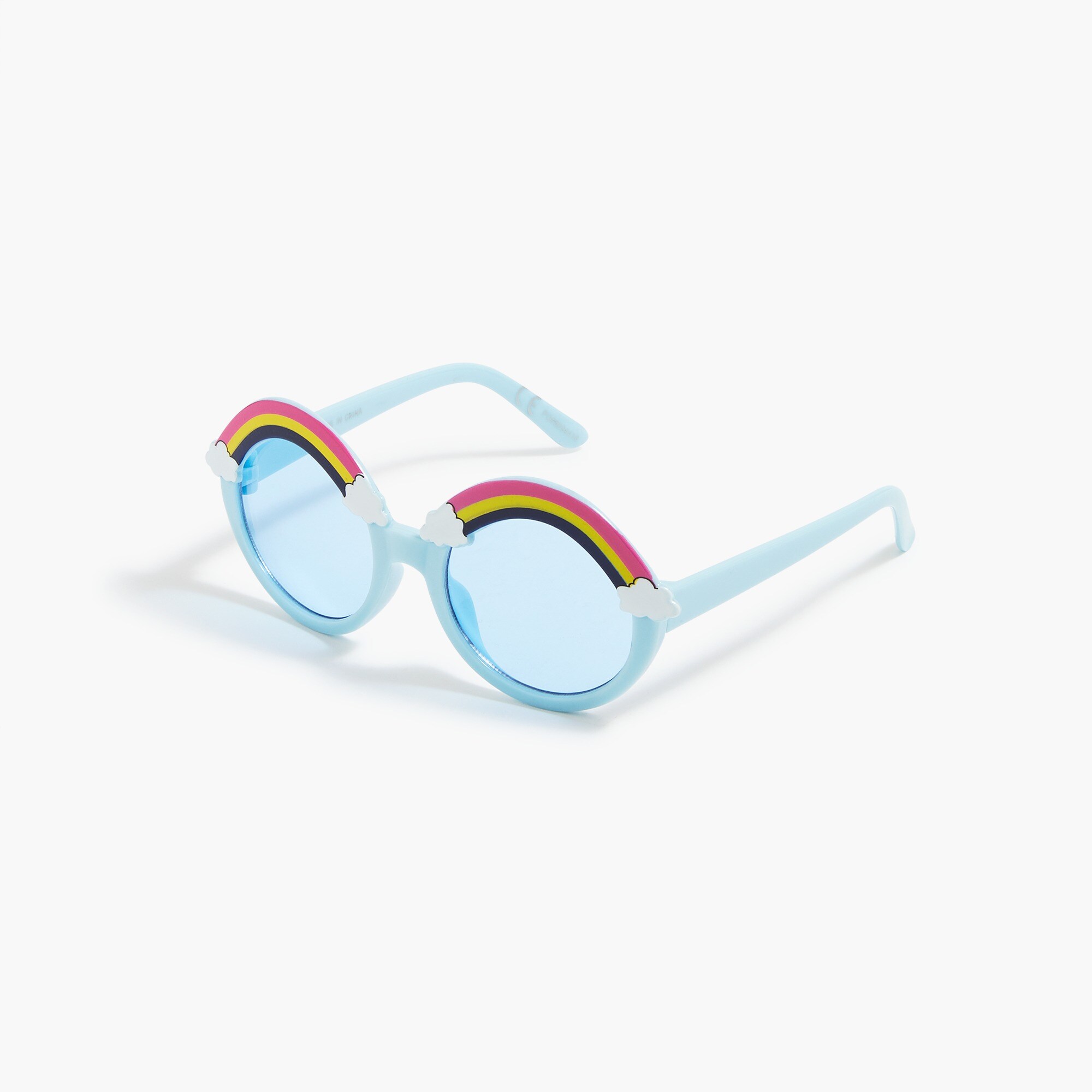 Kids' round rainbow frame sunglasses