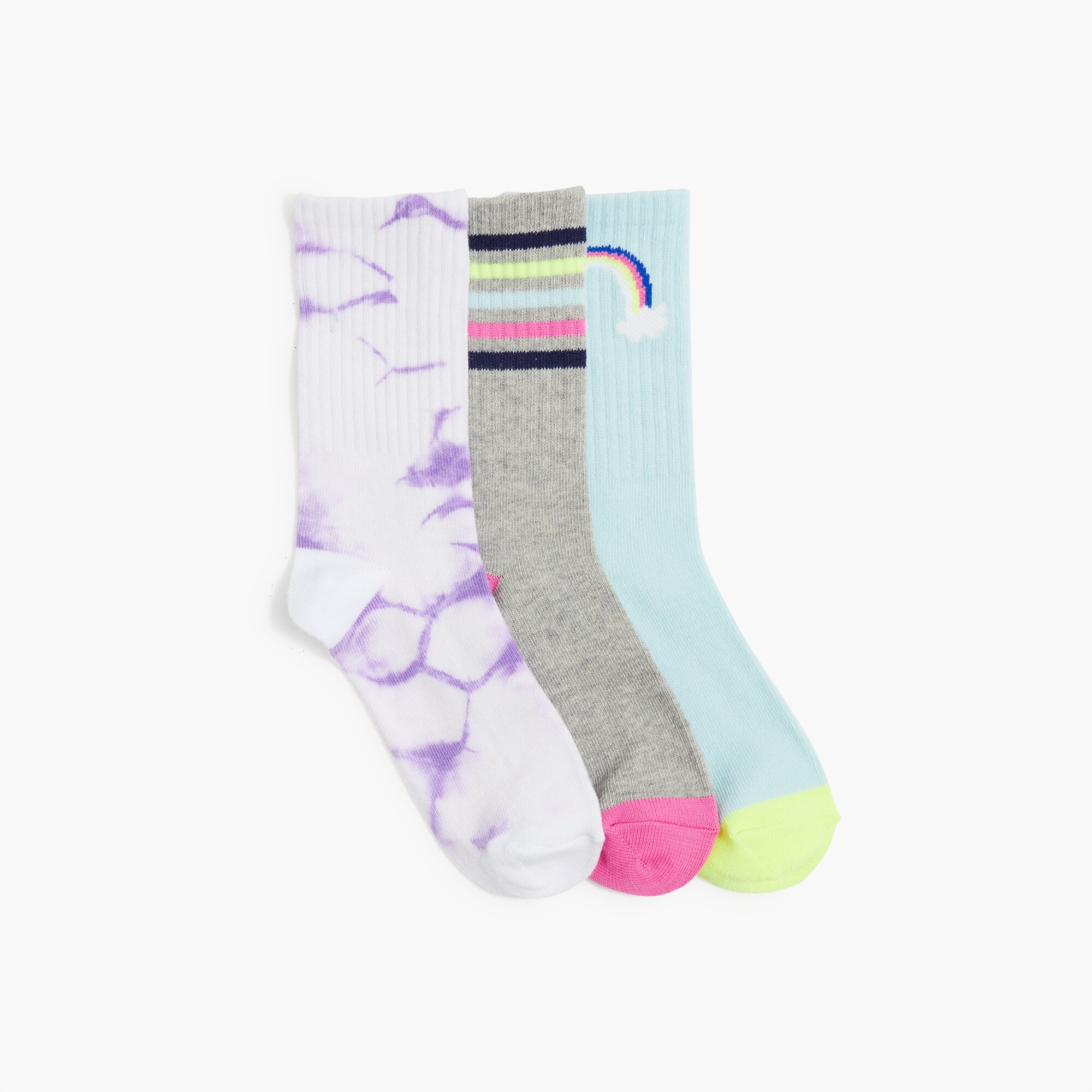 Kids' active tube socks pack