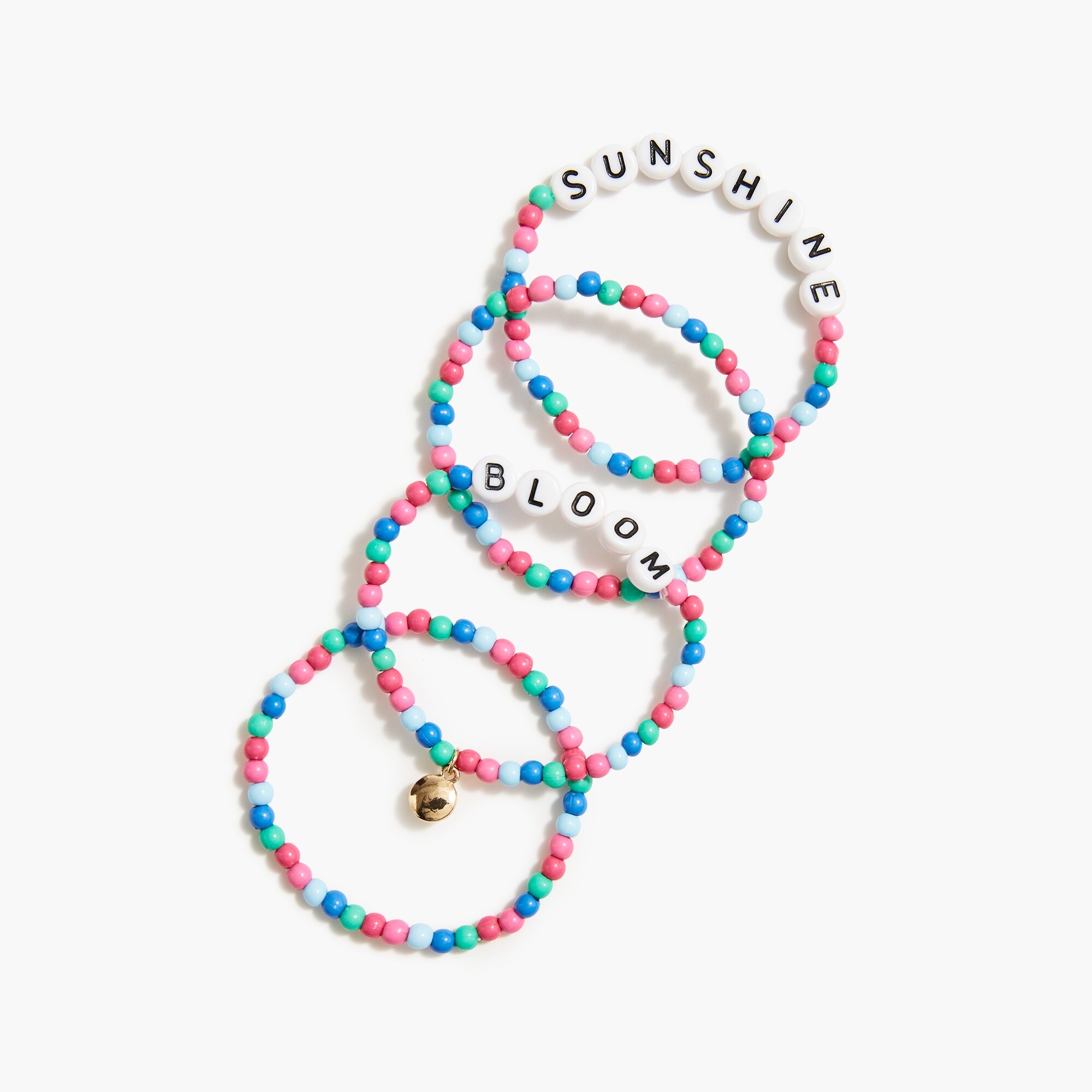 Girls' beaded bracelets pack