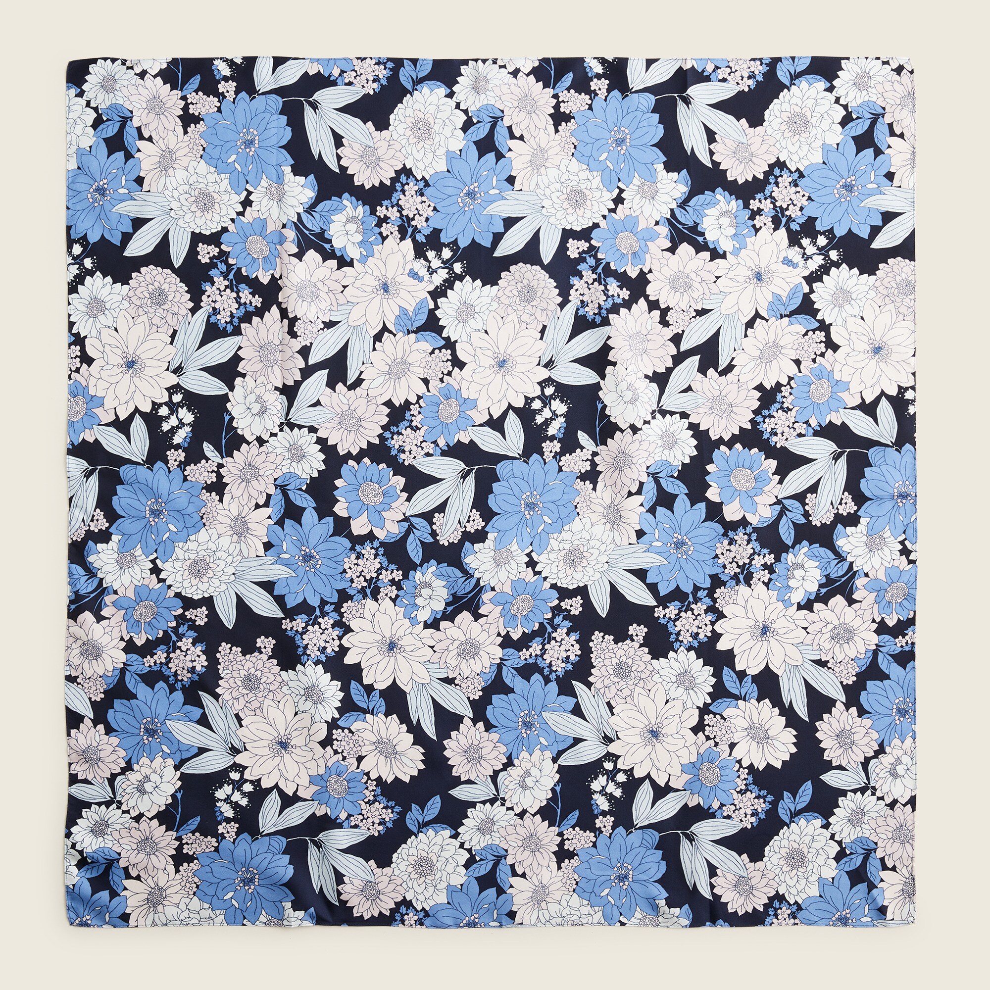 Liberty for j.crew バンダナ　スカーフ　限定　花柄 Oversized Silk Bandana For Women | J.Crew