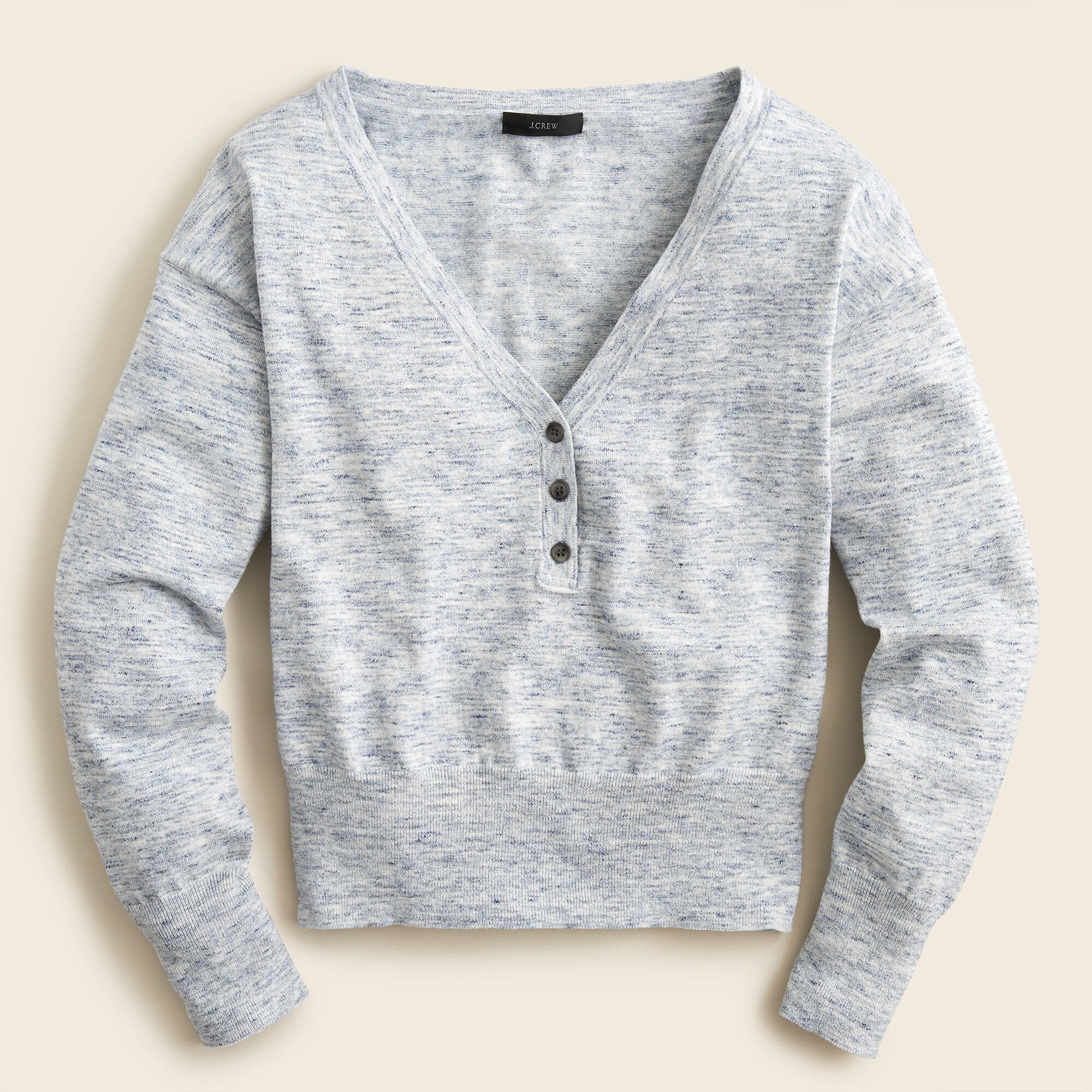 J crew henley sweater hotsell