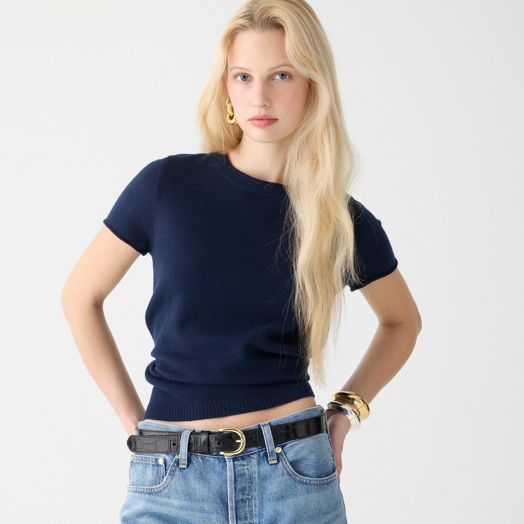 Cashmere relaxed T-shirt